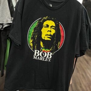 Vintage Bob Marley Zion Tee Men’s XL Black Rootswear Reggae Graphic Shirt